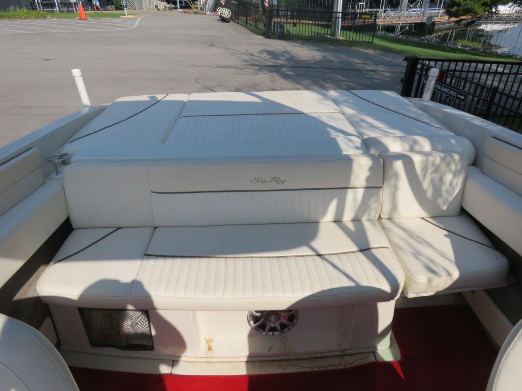 2008 sea ray 230sel #8 aft bench seat
