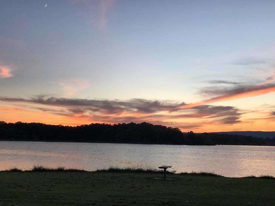 Sunset at Chester Frost Park
