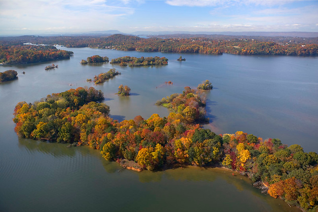 Chickamauga Lake in Autumn